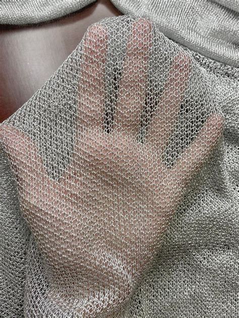 rose gold aluminum mesh fabric|Shop Online Chainmail Fabrics .